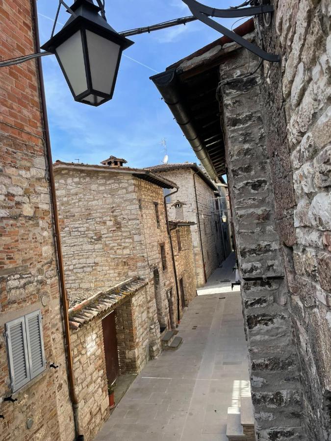 Casa La Rosa Apartment Gubbio Exterior foto