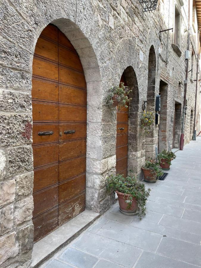 Casa La Rosa Apartment Gubbio Exterior foto